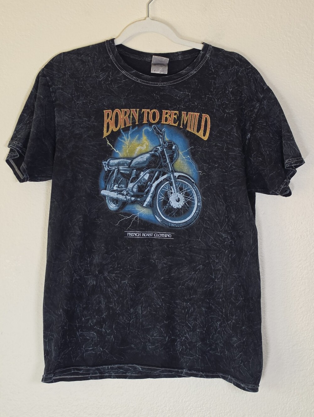 Jaime Frech Signed Born To Be Wild Motorcycle Graphic Tee
